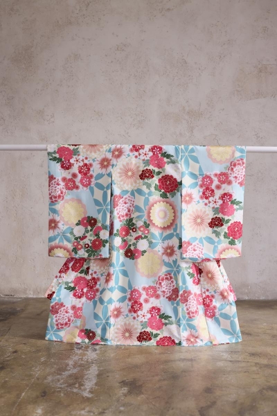 RC871-B　水色×ピンク